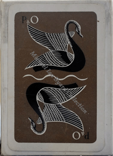 PandO Swan Playing Cards